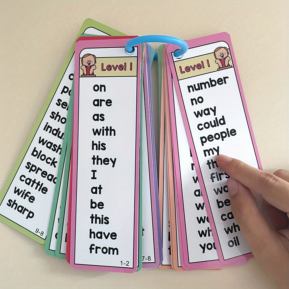Kids Educational Games Learn English - กิจกรรมการเรียนรู้สนุกด้วยการ์ดสองด้าน 1,000 คําสายตาแฟลชการ์ดสําหรับเด็กอายุ 6-10 ระดับ Word