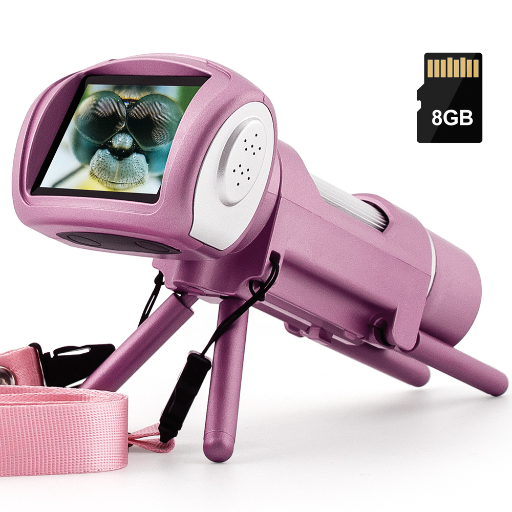 Education Kids Definition - กล้องจุลทรรศน์ดิจิตอล Andonstar 50x-300X พร้อมจอ LCD กล้องขยาย