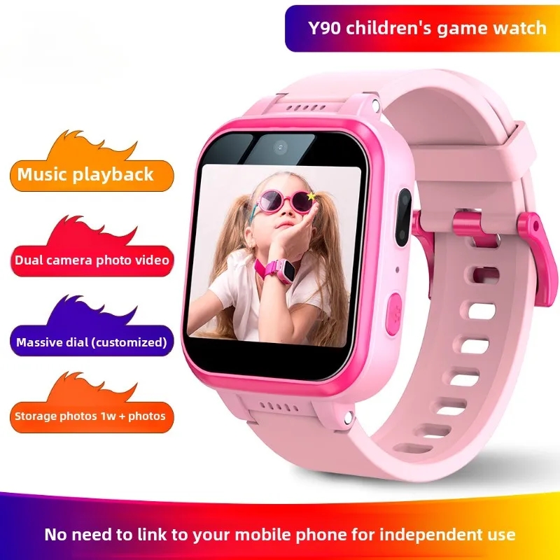 Kids Education Calculator - เกมสําหรับเด็กนาฬิกาโทรศัพท์ Y90 ความบันเทิงเพลงฟังก์ชั่นเครื่องคิดเลขขั้นตอนการนับ Photo CUSTOM Dial