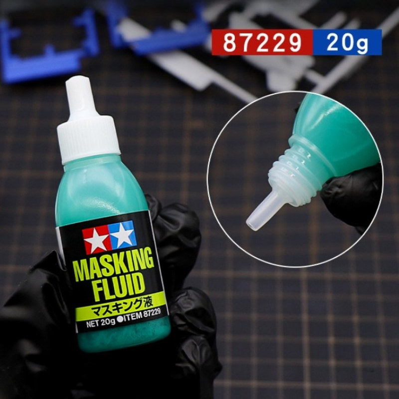 Tamiya Model Paint Set - ทามิยะ 87229 น้ำยาเคลือบสีสูตรน้ำ 20 กรัม น้ำยาเคลือบสีแบบลอกออกได้สำหรับโมเดลทหาร/เครื่องมือทาสีแบบมือวาด
