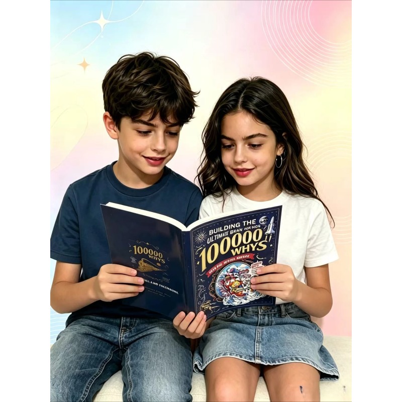 Kids Education Books - ขายร้อน! หนังสือสารานุกรมวิทยาศาสตร์ 100.000 ทำไม? หนังสือภาพเสริมพัฒนาการเด็กเล็ก หนังสืออ่านเล่นสำหรับพ่อแม่ลูก