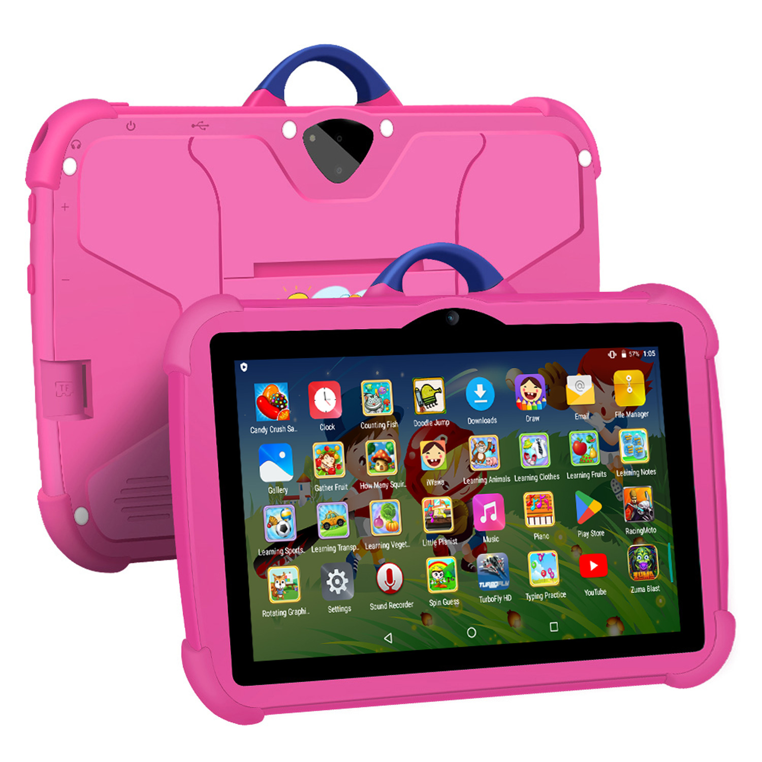 Kids Educational Games Learn English - ใหม่รูปแบบการ์ตูนเด็กแท็บเล็ต 7 นิ้ว Quad Core 4GB