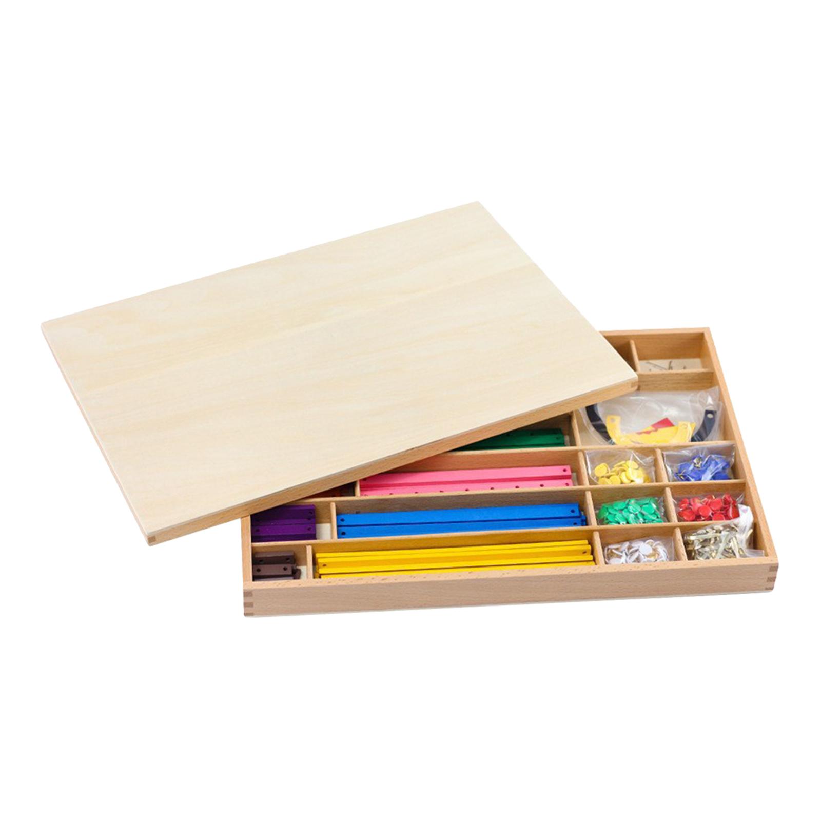 Kids Education Tools - แท่งเรขาคณิตที่สามารถประกอบเข้าด้วยกันได้ ของเล่นเสริมพัฒนาการเด็กก่อนวัยเรียนและอนุบาล อุปกรณ์คณิตศาสตร์ เกมแท่งคณิตศาสตร์ ของเล่นเสริมทักษะสำหรับเด็ก