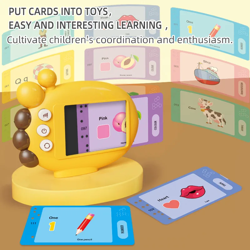ยีราฟ Flash Card Reader สายตาค - Kids Educational Games Learn English บทวิจารณ์และราคา