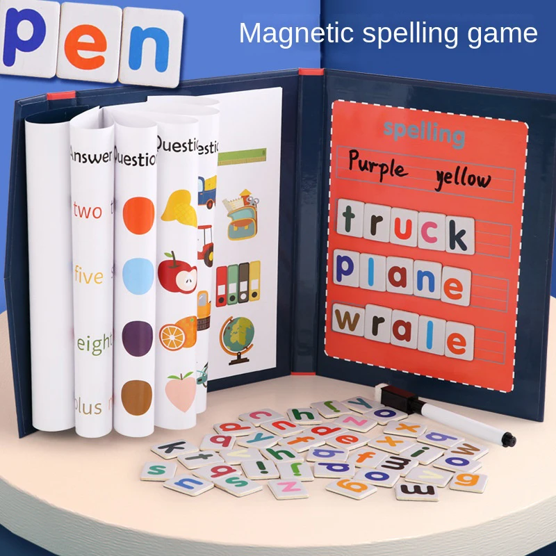 ตัวต่อแม่เหล็กอักษรภาษาอังกฤษ  - Kids Educational Games Learn English บทวิจารณ์และราคา