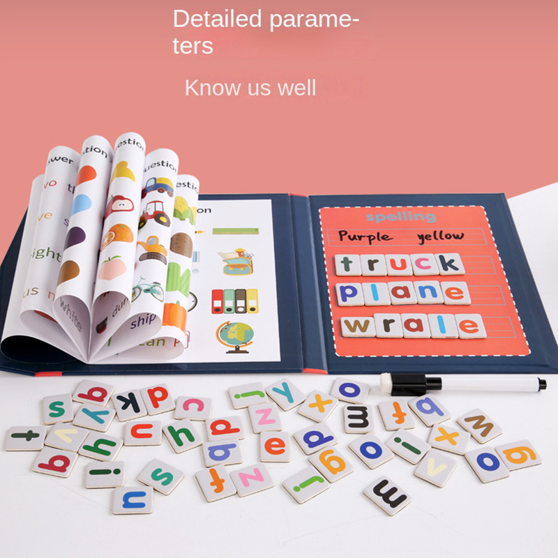 ตัวต่อแม่เหล็กอักษรภาษาอังกฤษ  - Kids Educational Games Learn English บทวิจารณ์และราคา