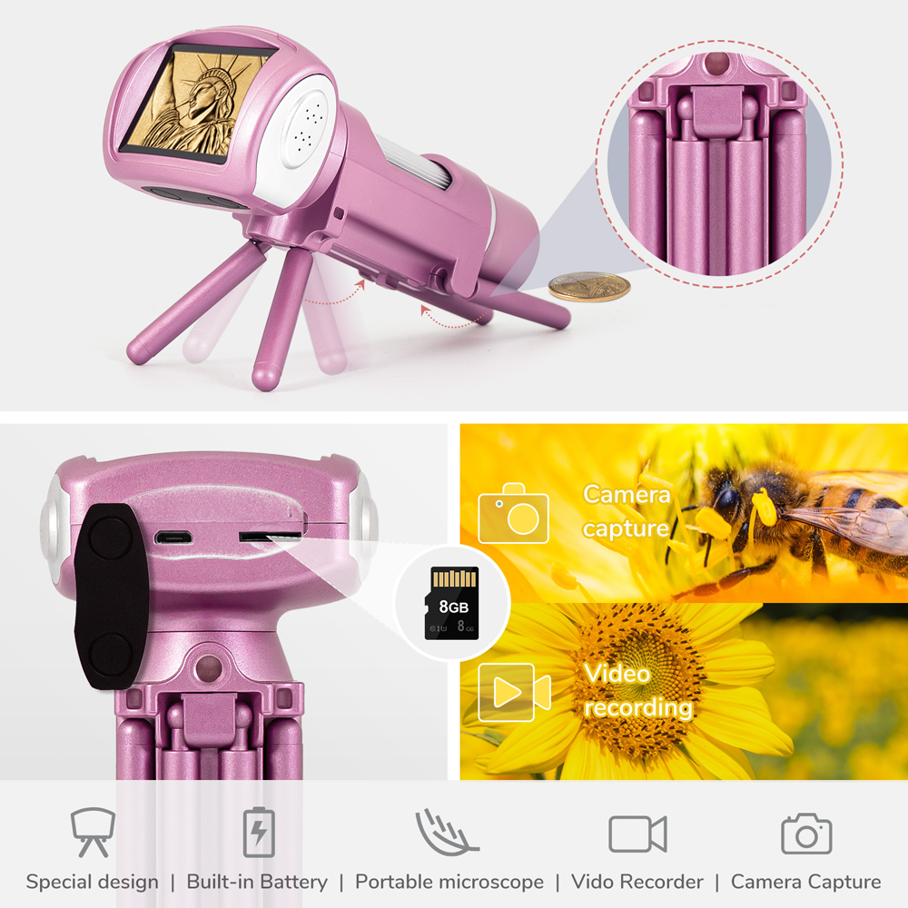 กล้องจุลทรรศน์ดิจิตอล Andonsta - Education Kids Definition บทวิจารณ์และราคา