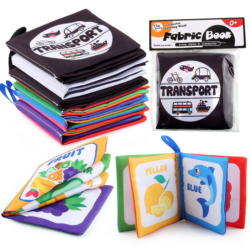 หนังสือผ้าสำหรับทารกแรกเกิด0-1 - Kids Education Books บทวิจารณ์และราคา