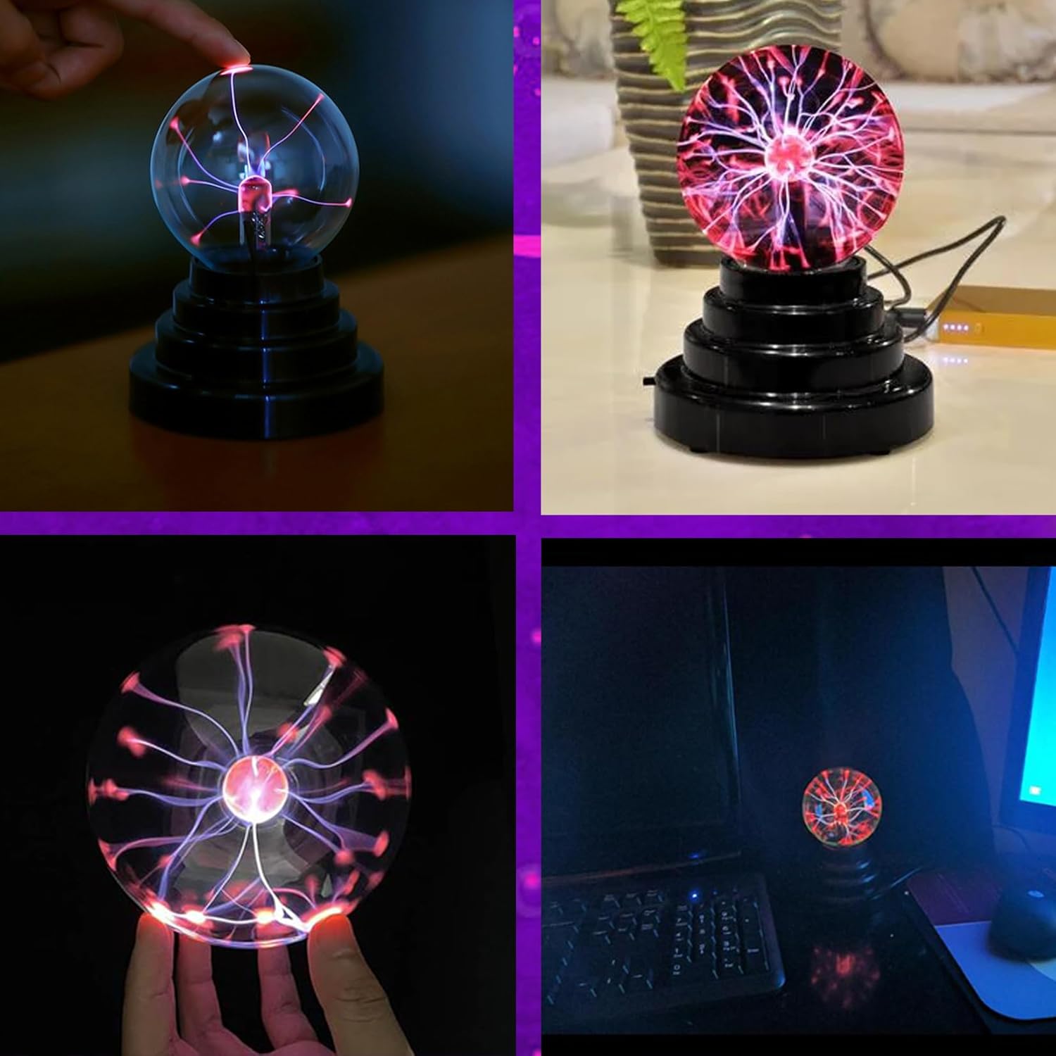 โคมไฟพลาสมาบอล, ลูกบอลไฟฟ้าสถิ - Globe Interactive Light บทวิจารณ์และราคา