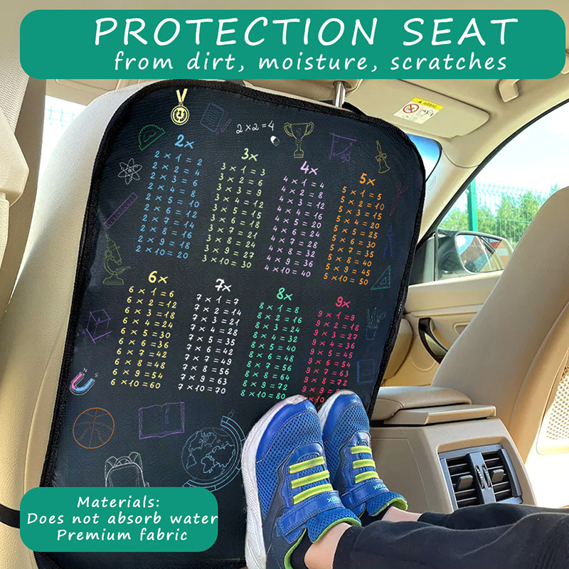 ผ้าคลุมเบาะรถยนต์กันน้ำ 1 ชิ้น - Multiplication Table Mat บทวิจารณ์และราคา