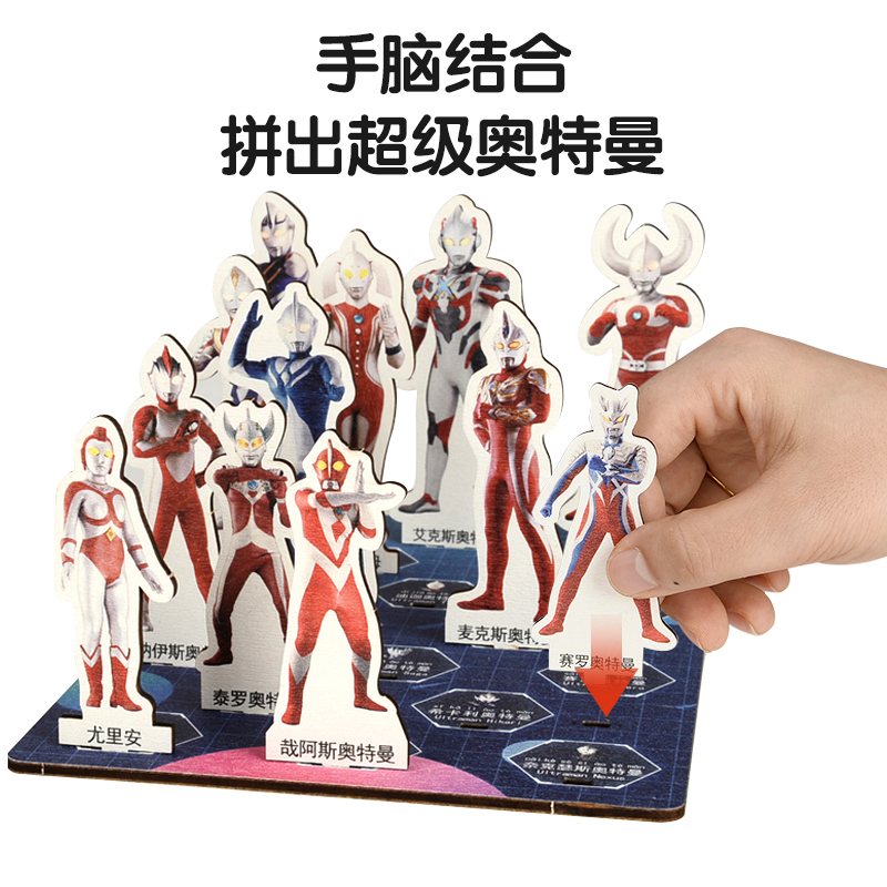 3D ไม้การ์ตูนสัตว์จิ๊กซอว์ปริศ - Kingdom Kids Education บทวิจารณ์และราคา