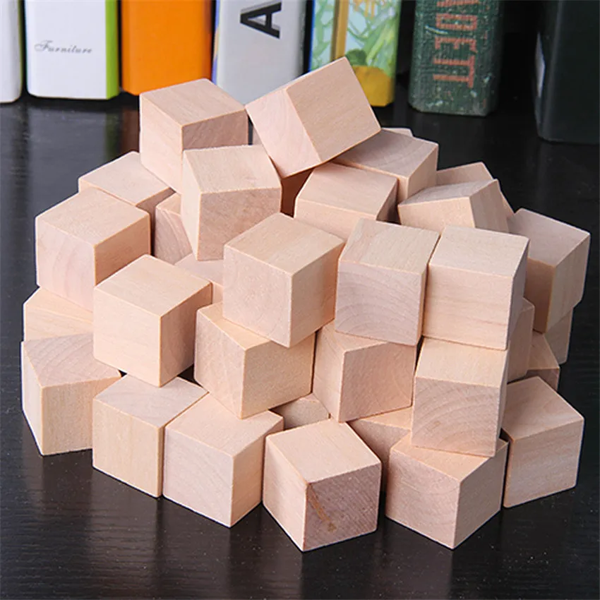 30ชิ้น/เซ็ต2*2*2ซมทำจากไม้ที่ม - Kids Educational Game 2 บทวิจารณ์และราคา