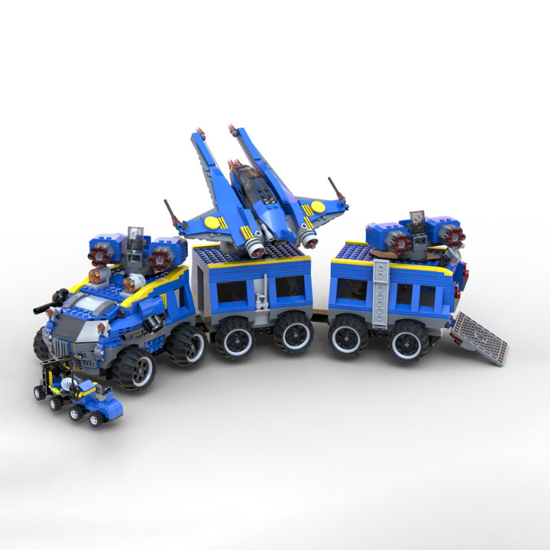 1379 ชิ้น MOC Earth Defense HQ - Education Kids Definition บทวิจารณ์และราคา