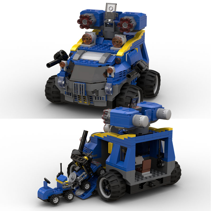 1379 ชิ้น MOC Earth Defense HQ - Education Kids Definition บทวิจารณ์และราคา