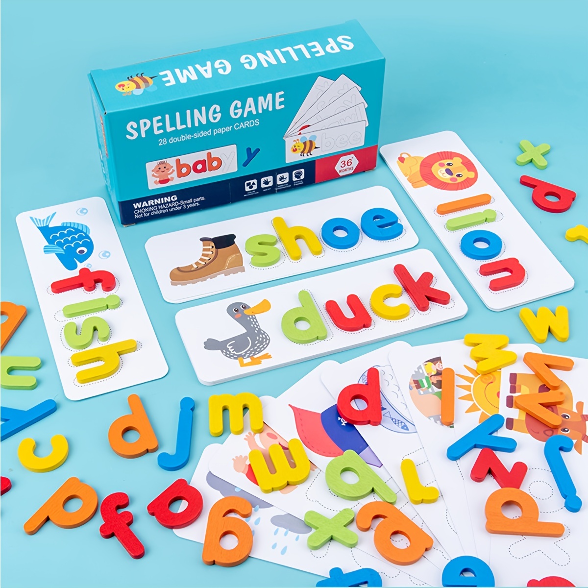 Montessori ตัวอักษรสะกดคําไม้ข - Kids Educational Games Learn English บทวิจารณ์และราคา