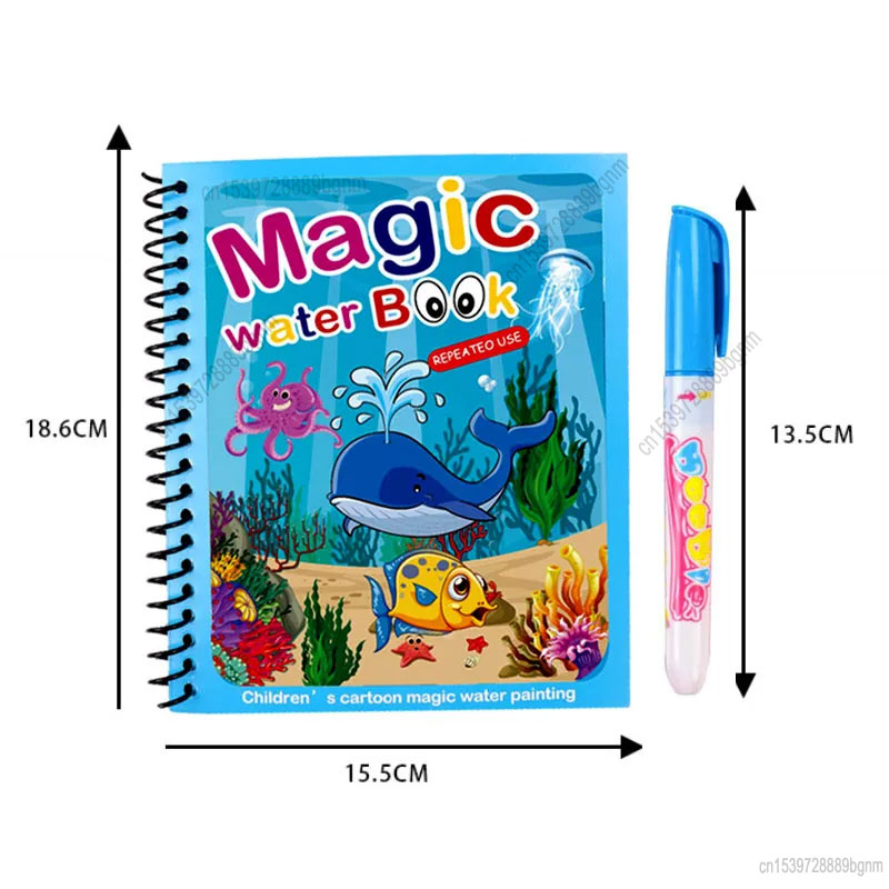 การ์ตูน Magic ภาพวาดสมุดระบายส - Kids Education Books บทวิจารณ์และราคา
