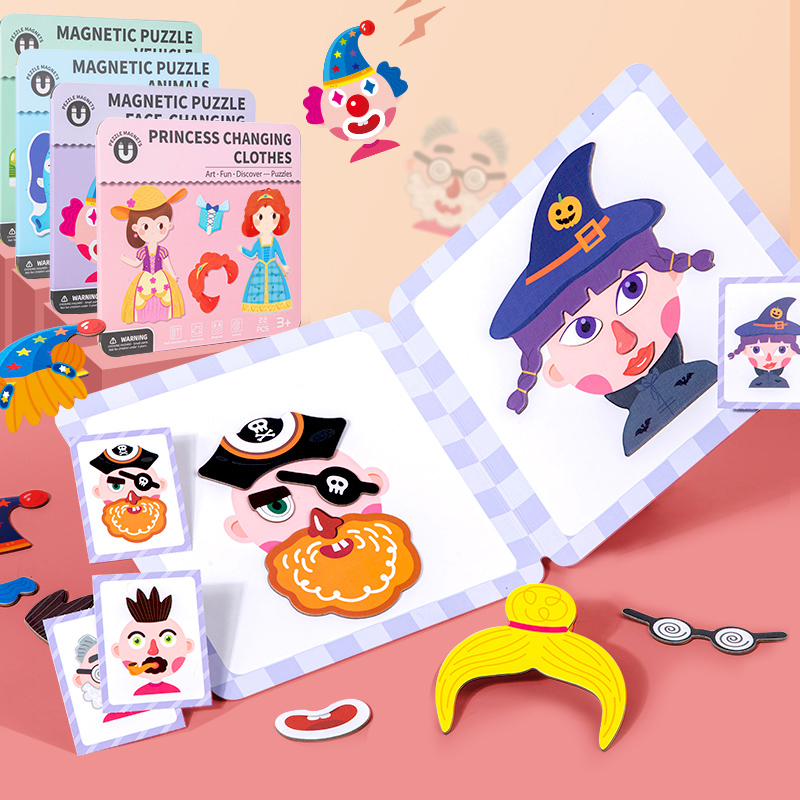เด็ก Magnetic Quiet Book ของเล - Kids Education Books บทวิจารณ์และราคา