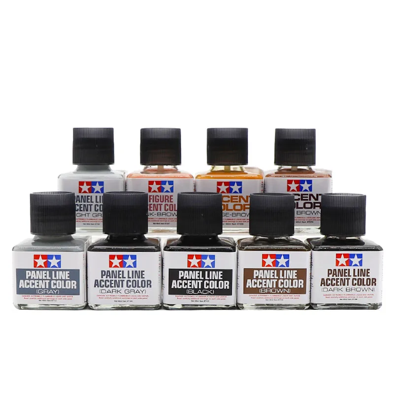 ทาสีโมเดล TAMIYA 87131-87210 P - Tamiya Model Paint Set บทวิจารณ์และราคา