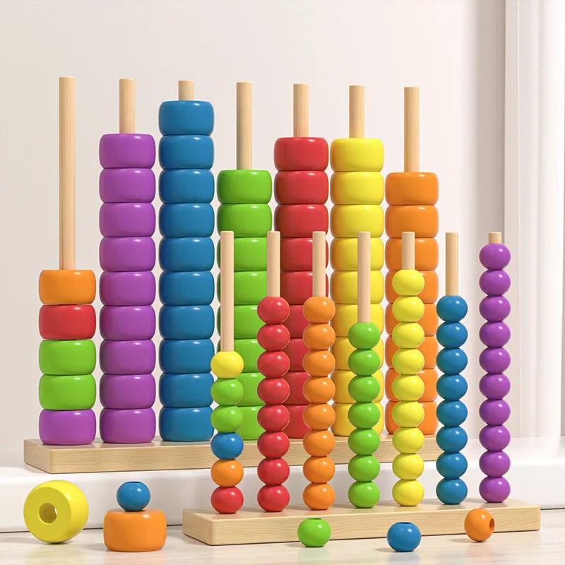 ลูกคิดไม้มอนเตสซอรี่ ของเล่นเส - Kids Education Calculator บทวิจารณ์และราคา