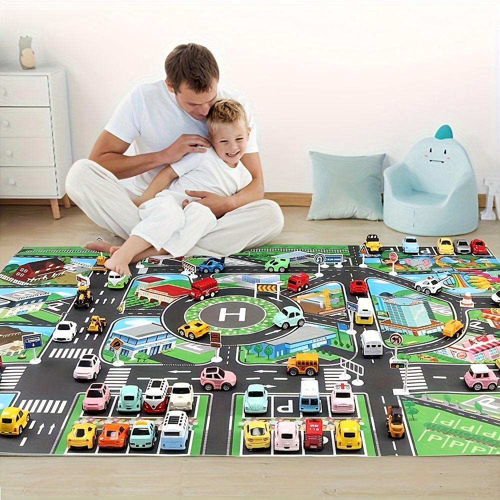 1 pc, City Traffic Play Mat, แ - Kids Education Tools บทวิจารณ์และราคา