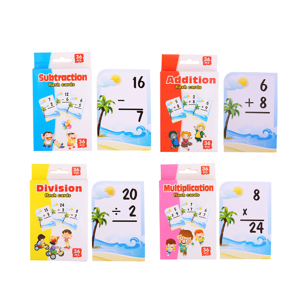 การ์ดเรียนคณิตศาสตร์สำหรับเด็ก - Kids Education Tools บทวิจารณ์และราคา