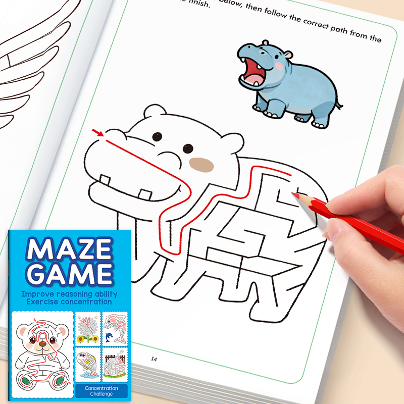 สมุดวาดภาพเขาวงกตแสนสนุกสำหรับ - Education Kids Definition บทวิจารณ์และราคา