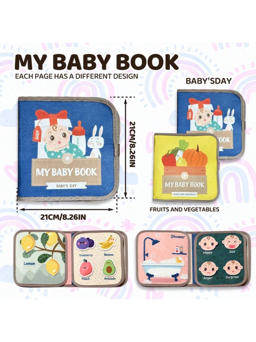 หนังสือผ้ามอนเตสซอรี่สำหรับเด็ - Kids Education Books บทวิจารณ์และราคา