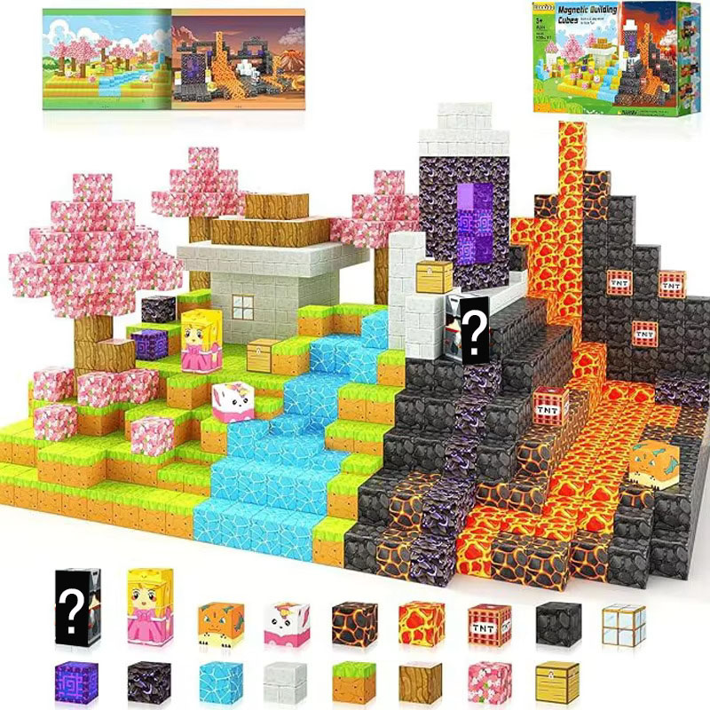 บล็อกแม่เหล็กสร้างสรรค์ ชุดตัว - Kids Education World บทวิจารณ์และราคา