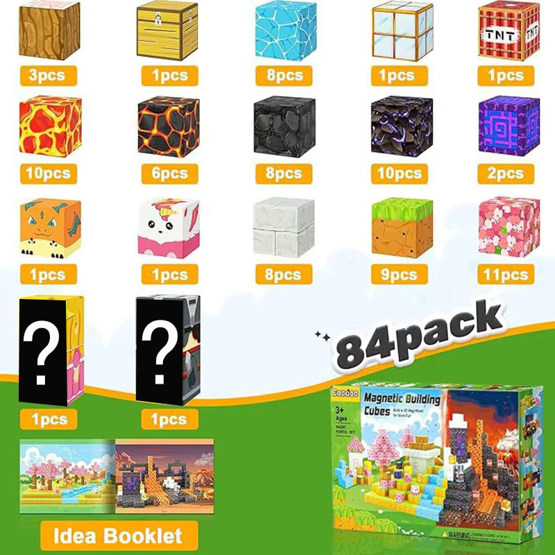 บล็อกแม่เหล็กสร้างสรรค์ ชุดตัว - Kids Education World บทวิจารณ์และราคา