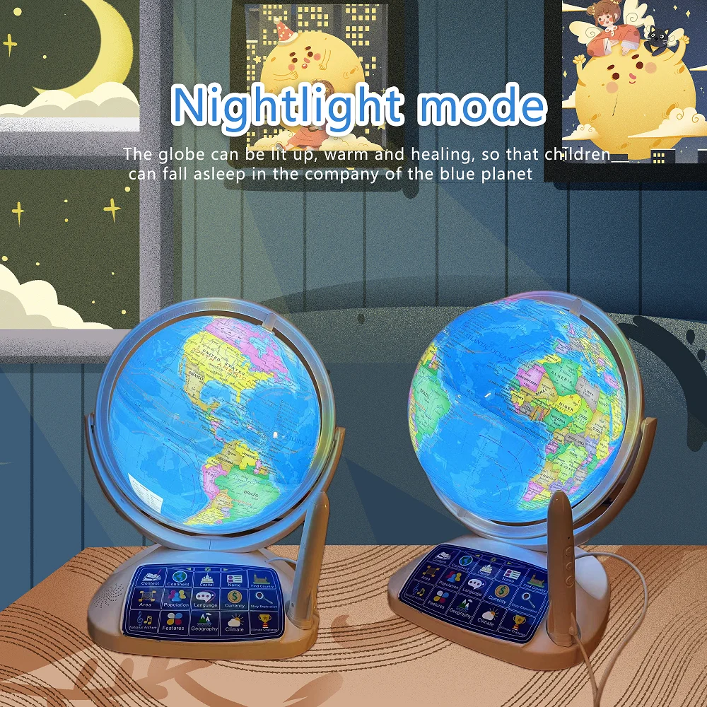 ลูกโลกอัจฉริยะแบบอินเทอร์แอคที - Globe Interactive Light บทวิจารณ์และราคา