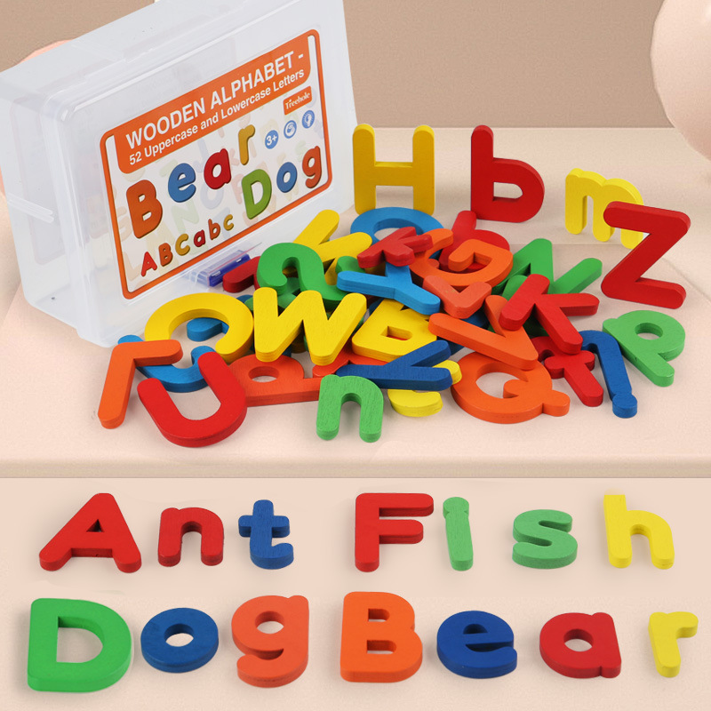 ชุดตัวอักษรภาษาอังกฤษแบบไม้สำห - Kids Educational Games Learn English บทวิจารณ์และราคา