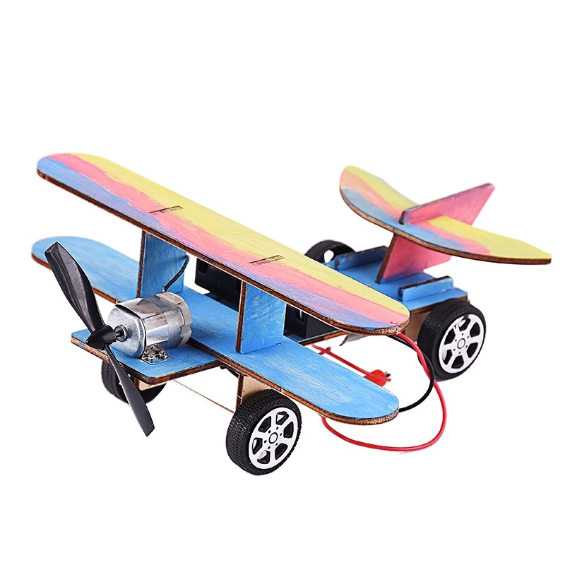STEM ไม้ไฟฟ้า Biplane ชุดสําหร - Kingdom Kids Education บทวิจารณ์และราคา