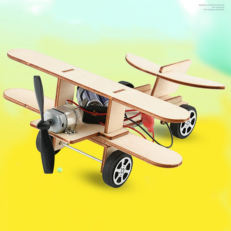 STEM ไม้ไฟฟ้า Biplane ชุดสําหร - Kingdom Kids Education บทวิจารณ์และราคา