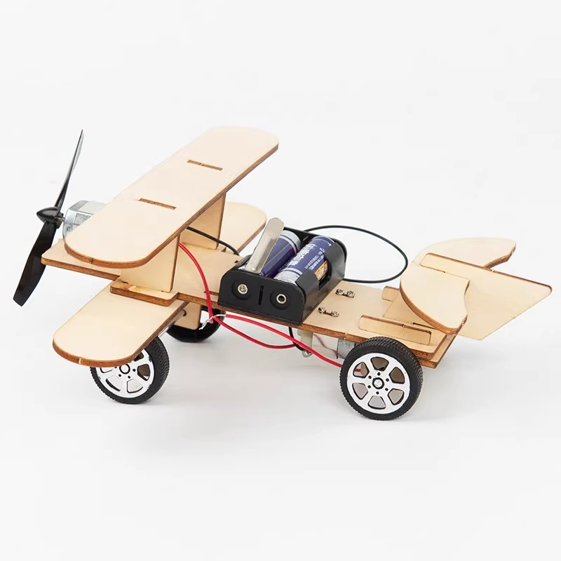 STEM ไม้ไฟฟ้า Biplane ชุดสําหร - Kingdom Kids Education บทวิจารณ์และราคา
