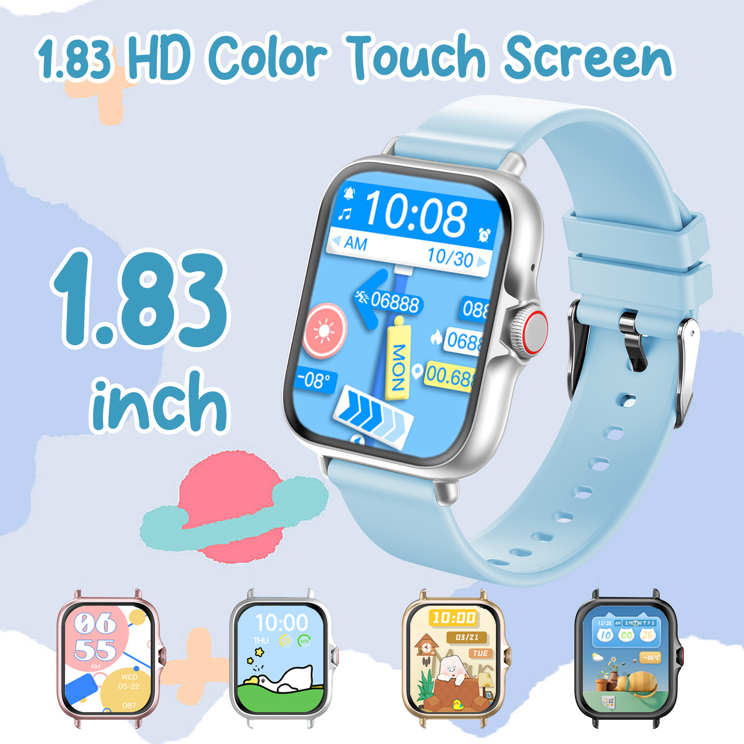2026 สมาร์ทวอทช์สำหรับเด็ก 1.8 - Kids Education Calculator บทวิจารณ์และราคา